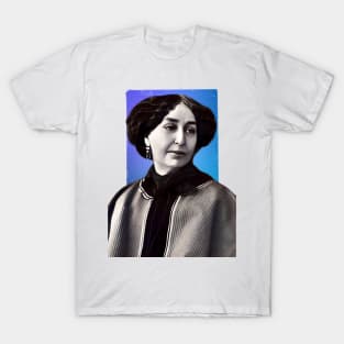 French Novelist George Sand illustration T-Shirt